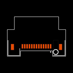 ERM8-013-01-L-D-EM2-DS-TR Footprint