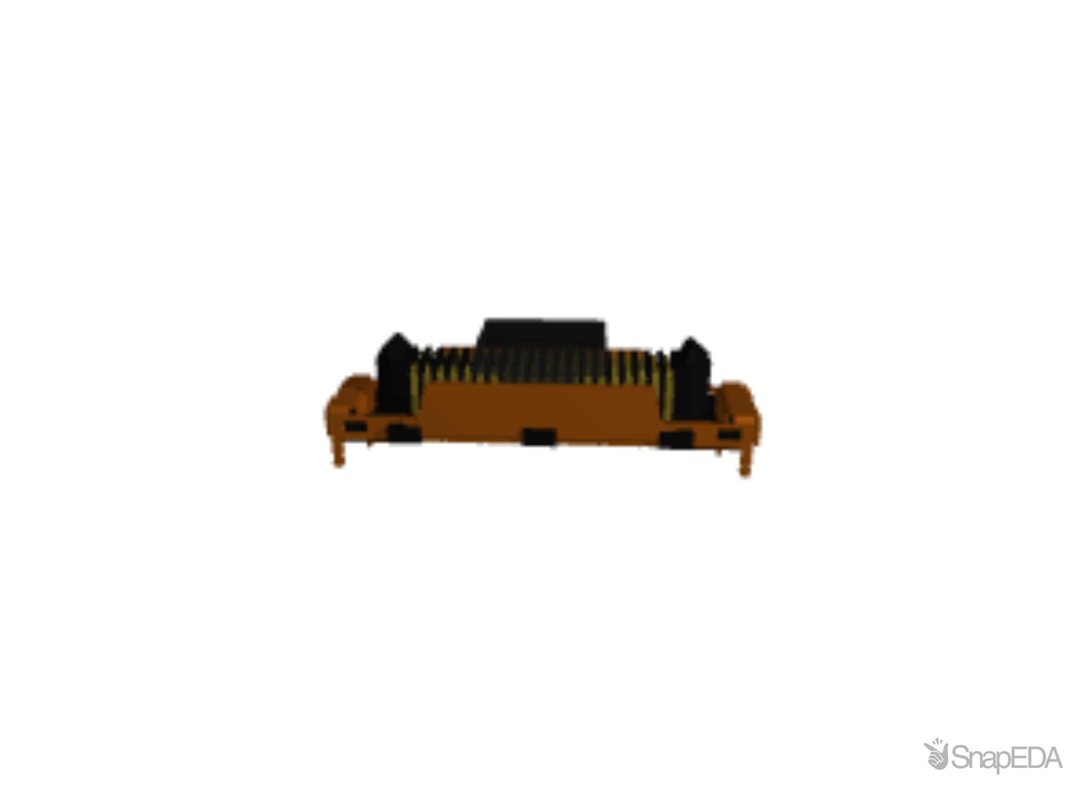 ERM8-020-02.0-L-DV-S-P-TR 3D Model