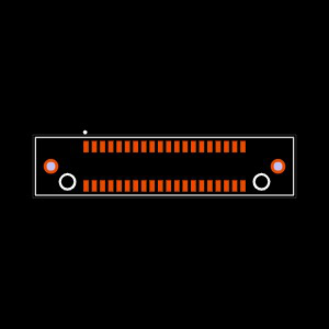 ERM8-020-05.0-S-DV-EGP-TR Footprint