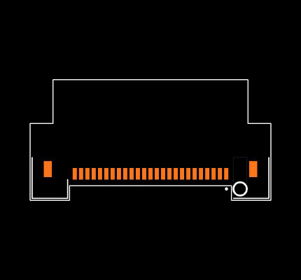 ERM8-025-01-L-D-EM2-DSS-TR Footprint