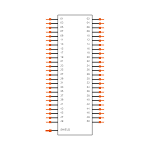 ERM8-025-01-S-D-EM2-EGPS-TR Symbol