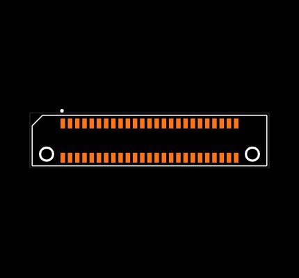 ERM8-025-09.0-S-DV-TR Footprint