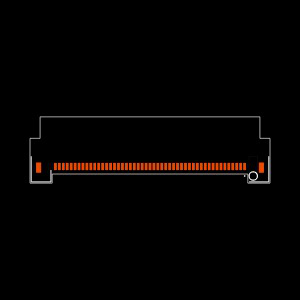 ERM8-049-01-S-D-EM2-L-TR Footprint