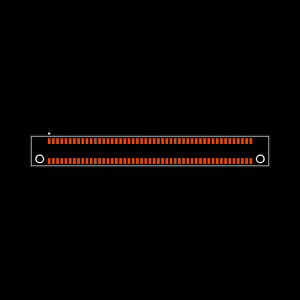 ERM8-049-02.0-L-DV-TR Footprint