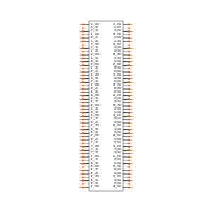 ERM8-049-05.0-S-DV-DS-K-TR Symbol
