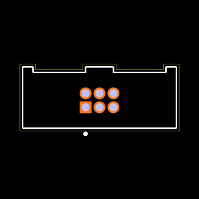 ESHF-103-01-L-D-TH Footprint