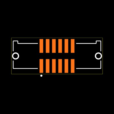 ESHF-106-01-L-D-SM-LC Footprint