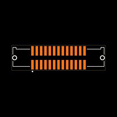 ESHF-113-01-L-D-SM-LC Footprint