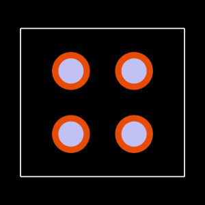 ESQ-102-39-G-D Footprint