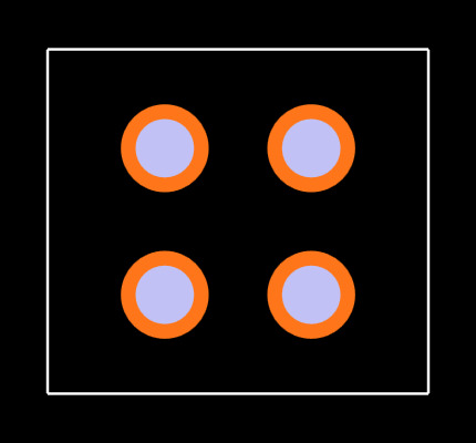 ESQ-102-44-G-D Footprint