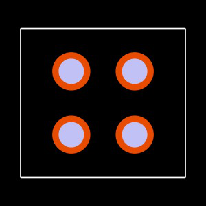ESQ-102-49-L-D Footprint
