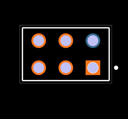 ESQ-103-14-L-D Footprint