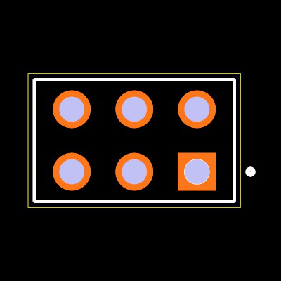 ESQ-103-23-T-D-004 Footprint