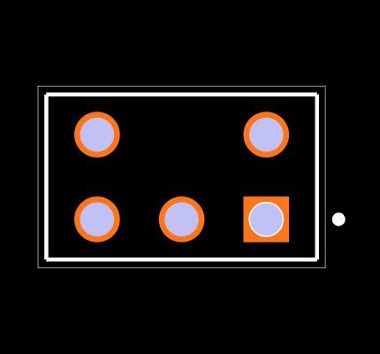 ESQ-103-33-G-D-004 Footprint