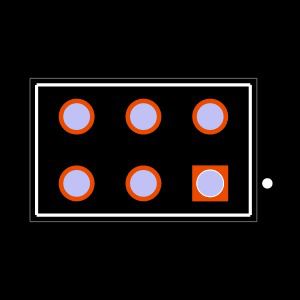 ESQ-103-37-L-D Footprint