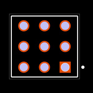 ESQ-103-38-S-T Footprint
