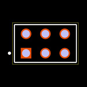 ESQ-103-39-L-D Footprint