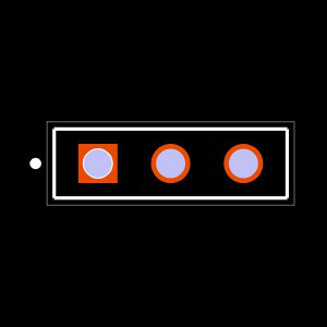 ESQ-103-44-T-S Footprint