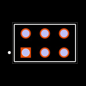 ESQ-103-69-L-D-LL Footprint