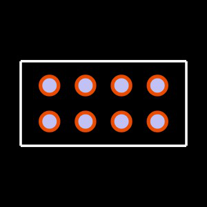 ESQ-104-12-G-D-LL Footprint
