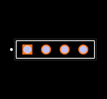 ESQ-104-12-G-S Footprint
