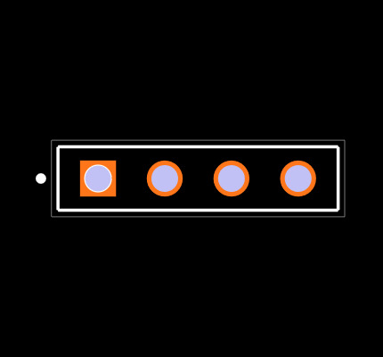 ESQ-104-12-T-S Footprint