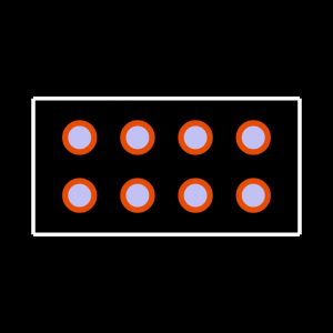 ESQ-104-14-G-D-LL Footprint