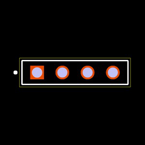 ESQ-104-23-L-S-003 Footprint