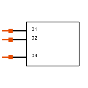 ESQ-104-23-L-S-003 Symbol