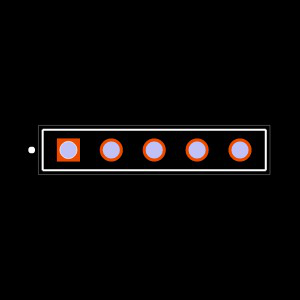 ESQ-105-12-S-S-LL Footprint
