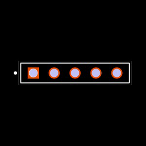 ESQ-105-12-T-S Footprint