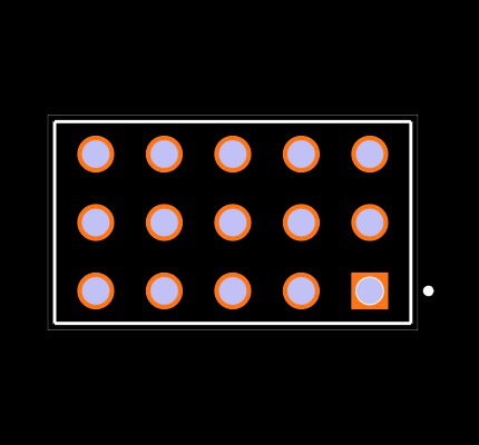 ESQ-105-23-S-T Footprint