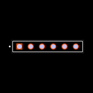 ESQ-106-34-G-S Footprint