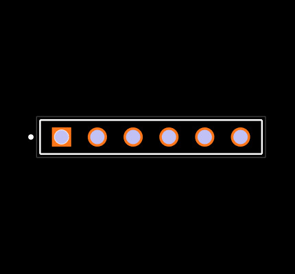 ESQ-106-49-G-S Footprint