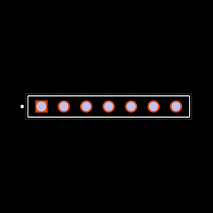 ESQ-107-12-L-S Footprint