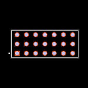 ESQ-107-12-T-T Footprint
