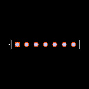 ESQ-107-37-S-S Footprint