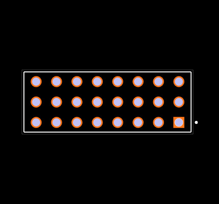 ESQ-108-23-L-T Footprint