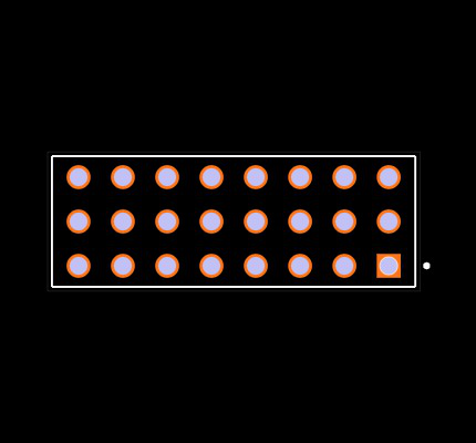 ESQ-108-34-T-T Footprint
