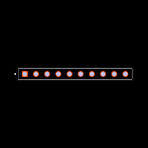 ESQ-110-49-G-S Footprint