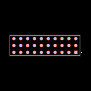 ESQ-110-69-L-T Footprint