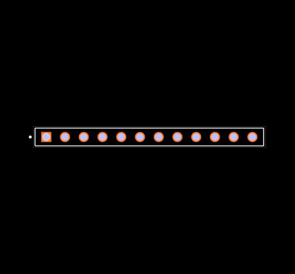 ESQ-112-12-T-S Footprint