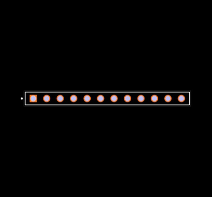 ESQ-112-33-T-S Footprint