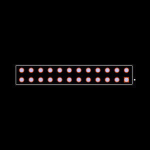 ESQ-112-49-G-D-LL Footprint