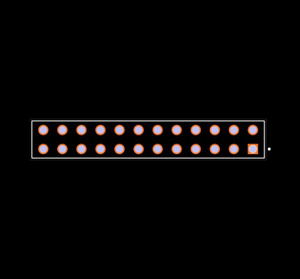 ESQ-112-59-L-D Footprint