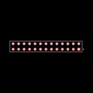 ESQ-113-44-G-D Footprint