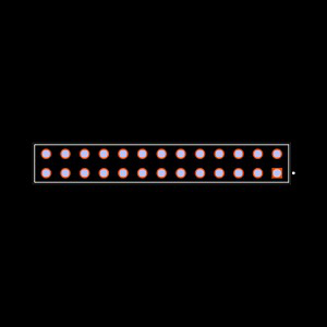 ESQ-113-44-S-D Footprint
