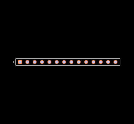 ESQ-114-33-G-S Footprint