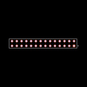 ESQ-114-39-G-D Footprint