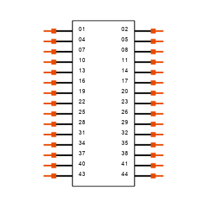 ESQ-115-33-L-T Symbol